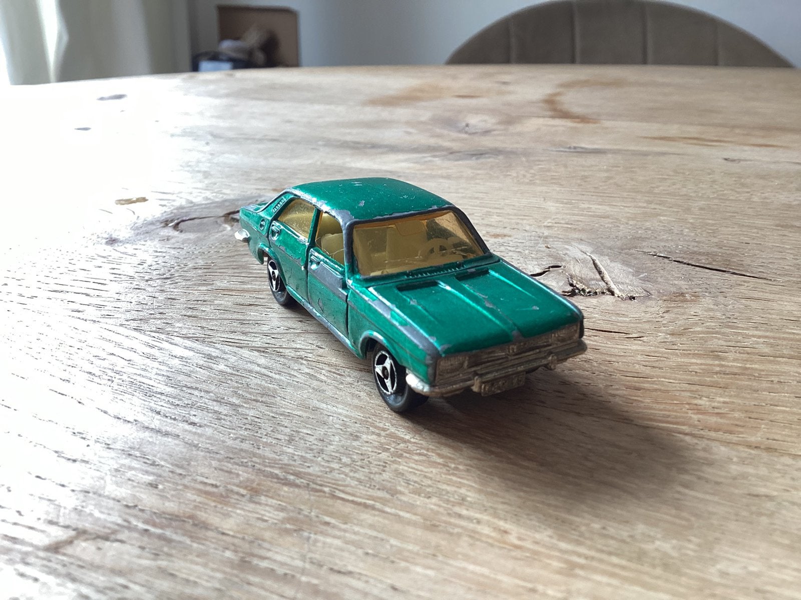 Majorette Chrysler 180 No. 208 1:60 Made in France, Ophalen of Verzenden, Gebruikt, Auto