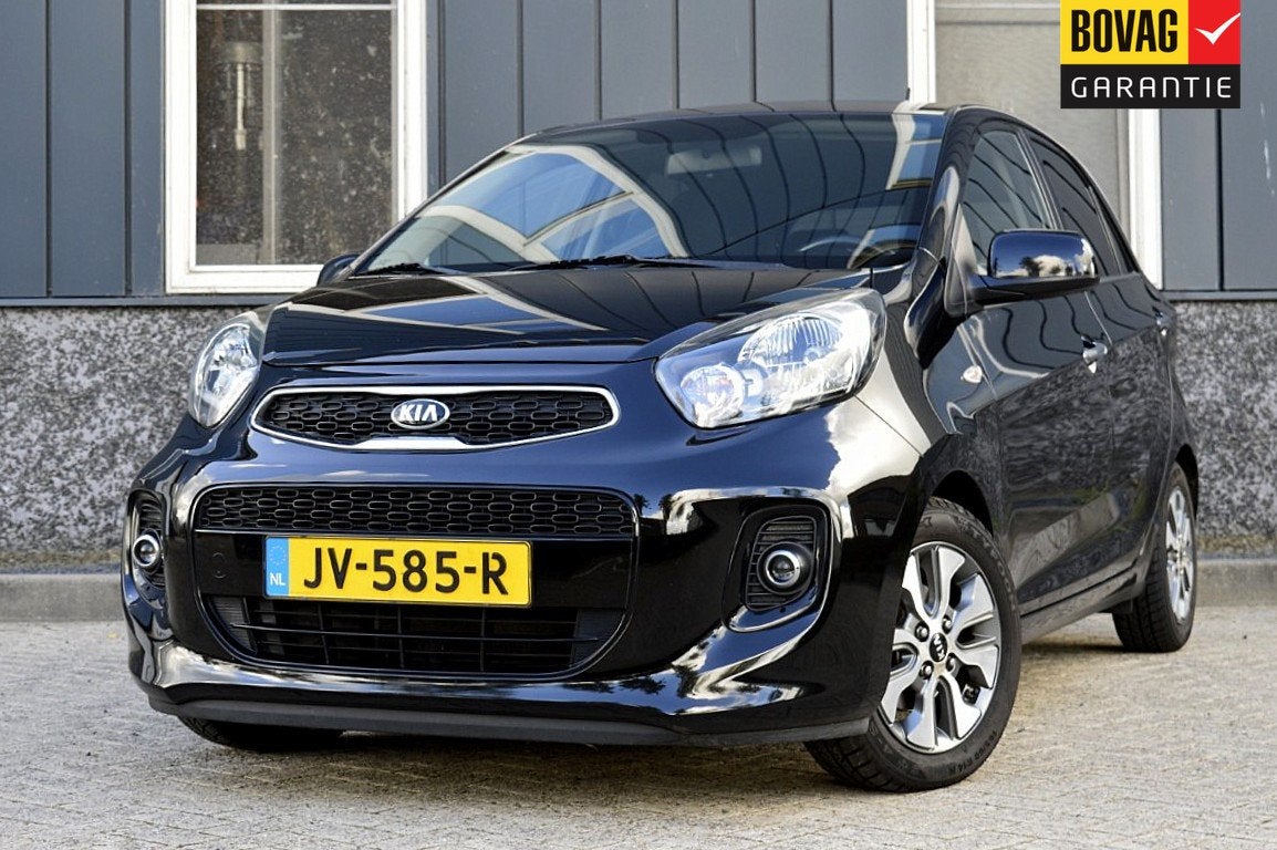 Kia Picanto 1.0 CVVT ComfortPlusLine Navigator Rijklaarprijs, Voorwielaandrijving, 12 maanden, Stof, Gebruikt