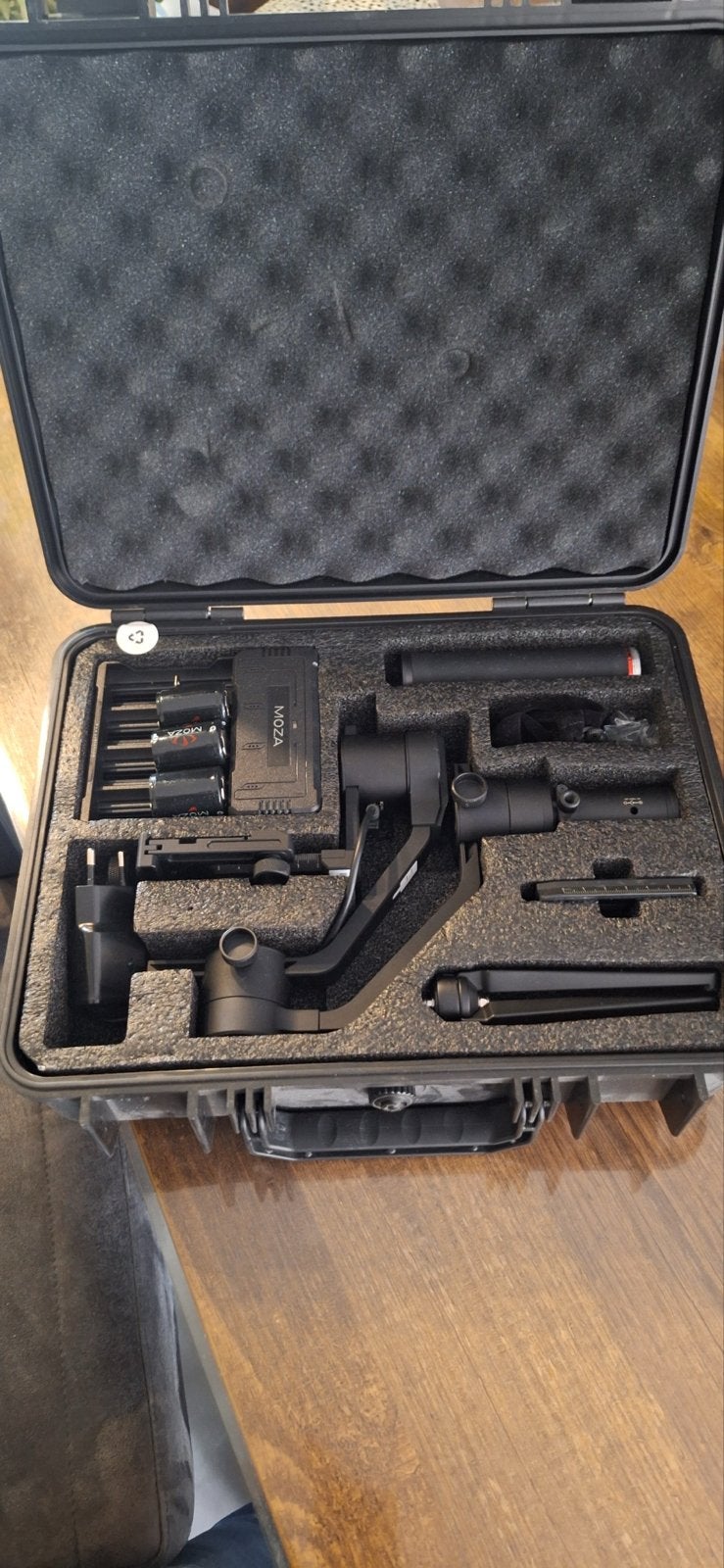 Moza AirCross Gimbal met Koffer en Accessoires, Overige merken, Gimbal, Ophalen of Verzenden, Zo goed als nieuw
