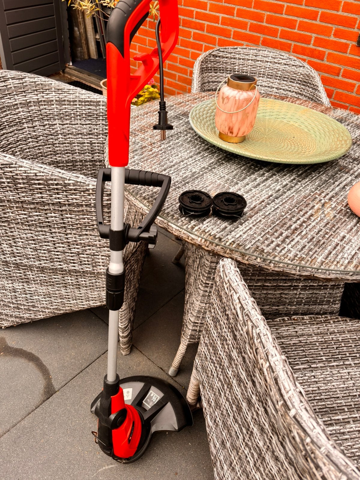 Bosmaaier / grastrimmer electrisch zgan, Ophalen, Zo goed als nieuw, Elektrisch