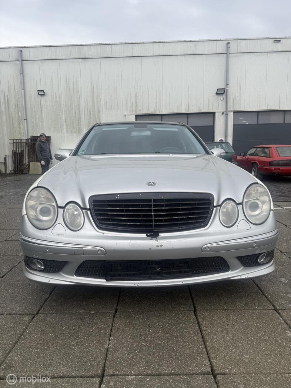Mercedes E-klasse 500 Elegance, Auto's, Achterwielaandrijving, Gebruikt, Leder, Bedrijf