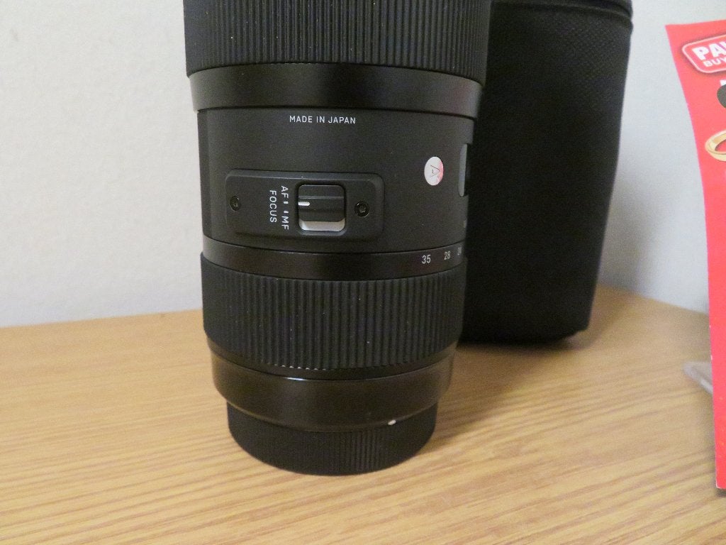 Sigma 18-35mm F1.8 DC HSM Art voor canon | Pawn Eindhoven, Audio, Tv en Foto, Fotografie | Lenzen en Objectieven, Ophalen, Gebruikt