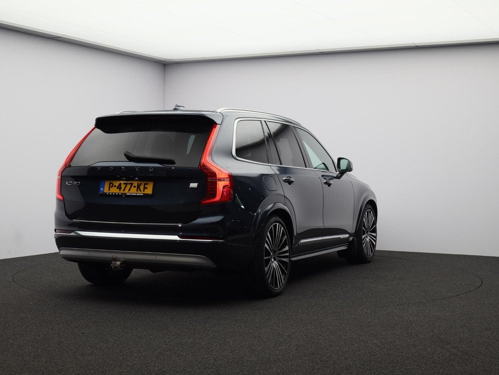 Volvo XC90 T8 AWD Recharge Inscription / Trekhaak / Luchtver, Gebruikt, Euro 6, 4 cilinders, Blauw