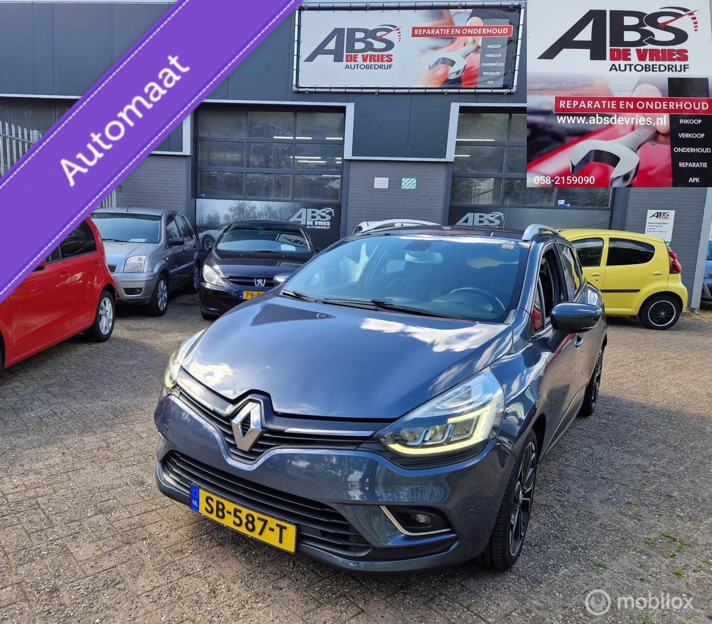 Renault Clio Estate 1.2 TCe Zen AIRCO CR CONTR APK APRIL 202, Gebruikt, 4 cilinders, Verwarmde buitenspiegels, 635 kg