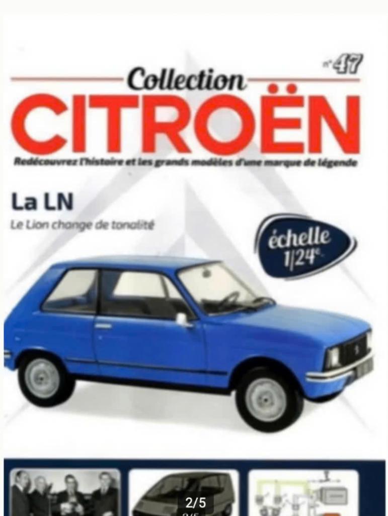 Citroen LN SCHAAL 1:24 Collection Citroen # 47, Verzenden, Nieuw, Auto, Overige merken