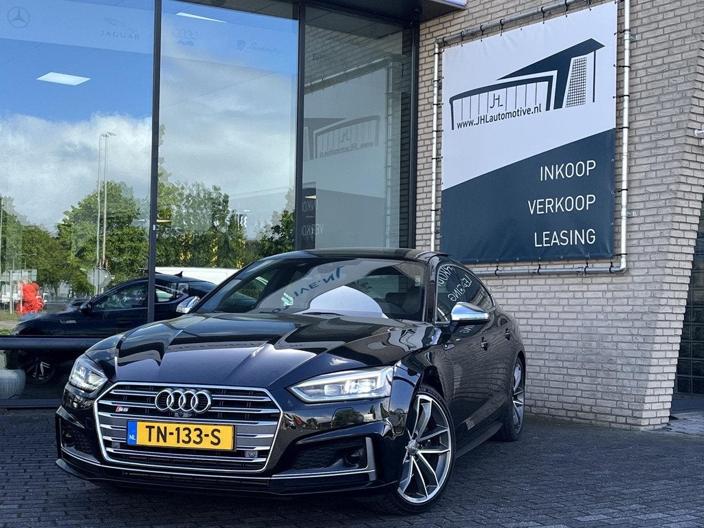 Audi S5 Sportback 3.0 TFSI Quattro*PANO*CARBON*ACC*B&O*RS-ZE, Auto's, Audi, Gebruikt, Euro 6, 2995 cc, Zwart