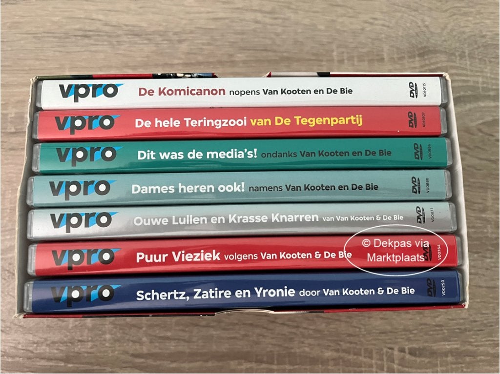 Dvd's De Koot & Bie-Thematheek - 7-Disc, Alle leeftijden, Ophalen of Verzenden, Gebruikt, Komedie