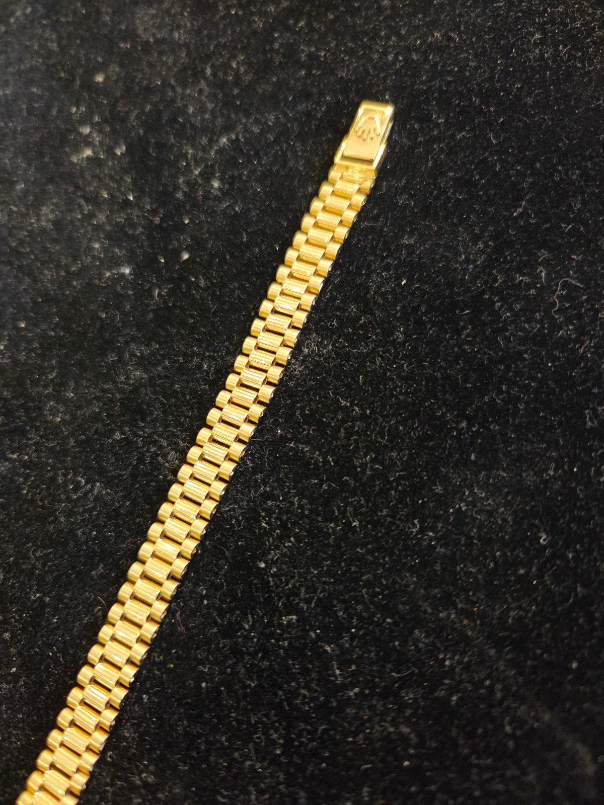 14 k gouden rolex model armband 12,4 gram, Ophalen of Verzenden, Nieuw, Goud, Goud
