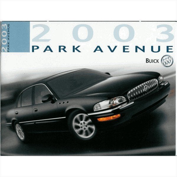 Buick Park Avenue Brochure 2003 #1 Engels, Ophalen of Verzenden, Gelezen, Overige merken