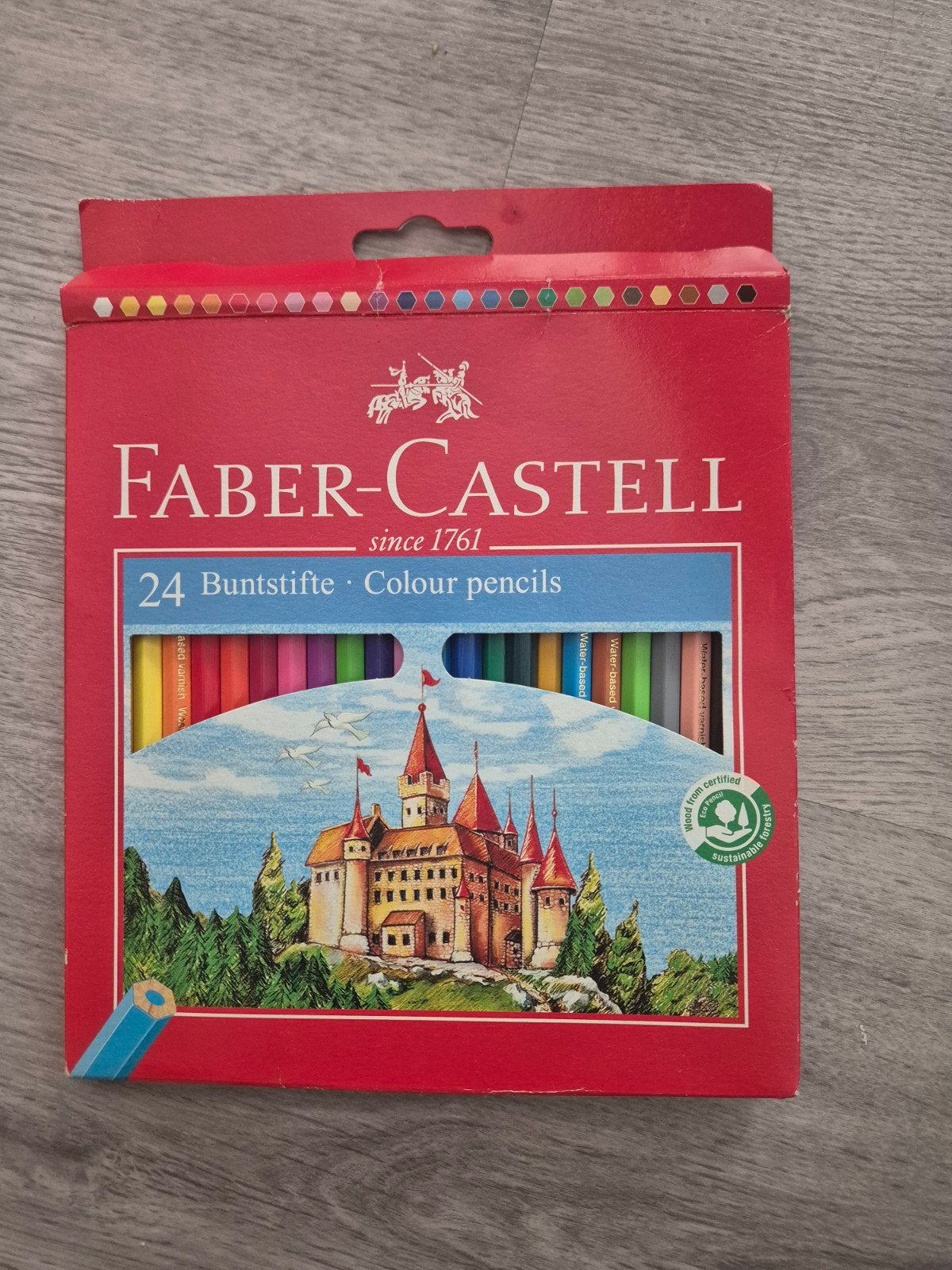 Faber-Castell Kleurpotloden - 24 Stuks, Ophalen of Verzenden, Zo goed als nieuw, Potlood of Stift