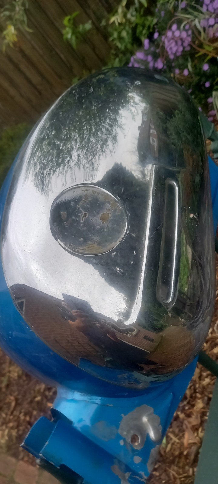 dubbel logo tank zundapp, Fietsen en Brommers, Ophalen, Gebruikt, Tank