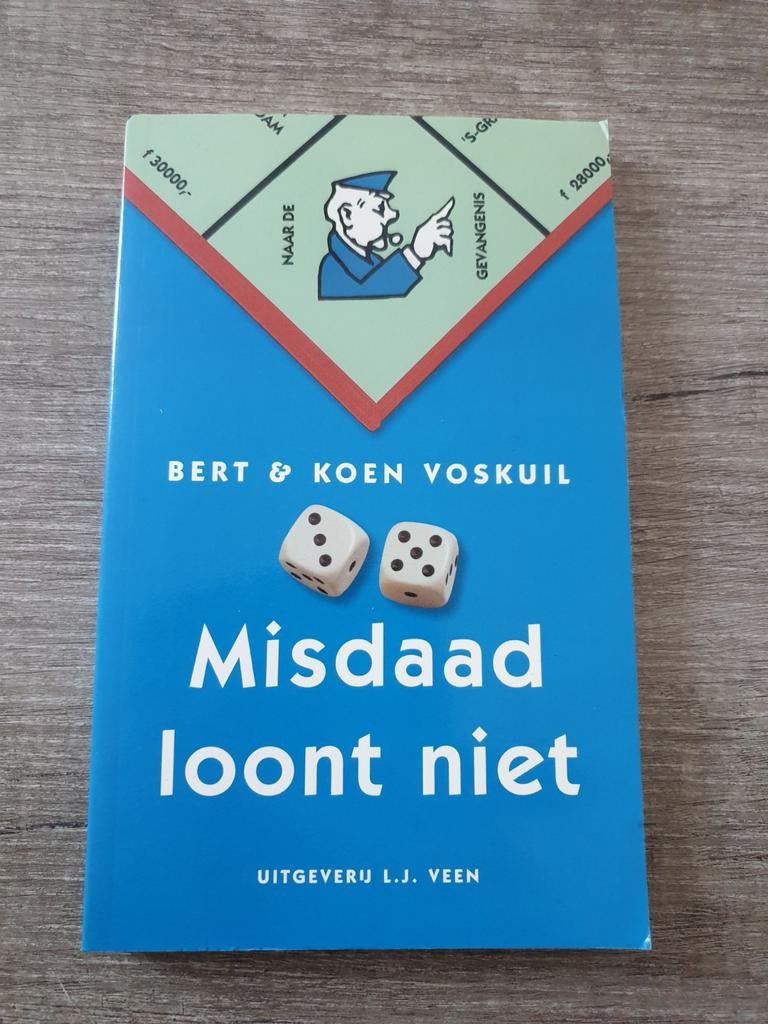 Misdaad loont niet - Bert & Koen Voskuil, Boeken, Ophalen of Verzenden, Gelezen, Bert & Koen Voskuil