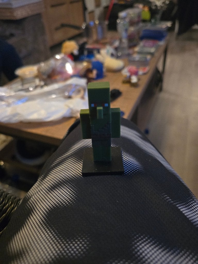 Minecraft Zombie Figuur, Verzamelen, Ophalen, Gebruikt