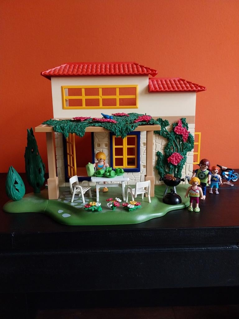 Playmobil Familiehuis met Accessoires, Ophalen of Verzenden, Gebruikt, Complete set
