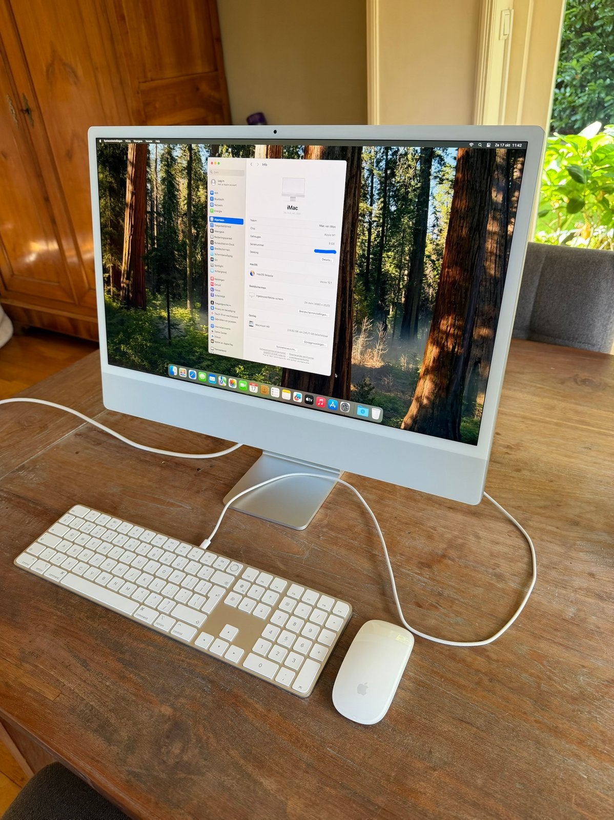 Apple iMac 24” ZGAN touchID, Computers en Software, Ophalen, 24", IMac, Zo goed als nieuw