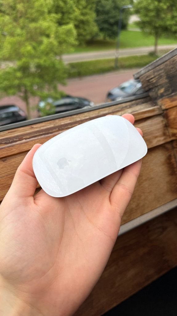 Apple mouse wit, Rechtshandig, Muis, Gebruikt, Verzenden