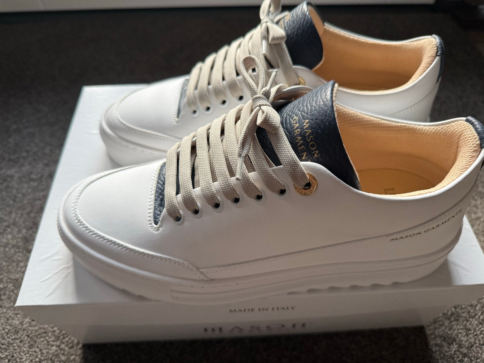 Mason Garments Torino Sneakers - Nieuw & Ongedragen maat 41, Kleding | Heren, Wit, Nieuw, Ophalen of Verzenden, Sneakers of Gympen