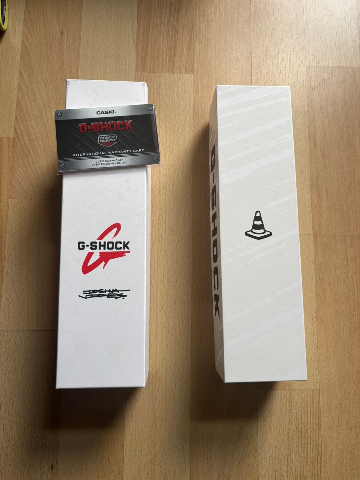 Casio G-SHOCK x Joshua Vides, Ophalen
