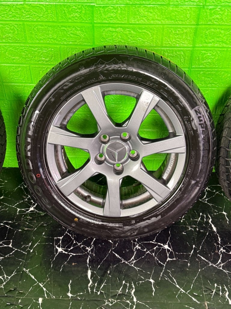 Mercedes S-Klasse E-Klasse velgen 16" 5x112 winter w210 w220, Auto-onderdelen, Banden en Velgen, Niet ingevuld, Gebruikt, 16 inch
