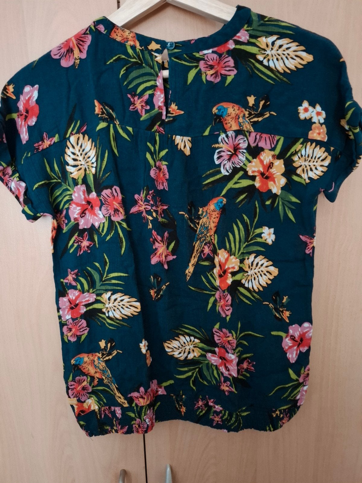 Fleurig luchtig bloesje, XS, WE, Kleding | Dames, Blauw, WE, Ophalen of Verzenden, Zo goed als nieuw