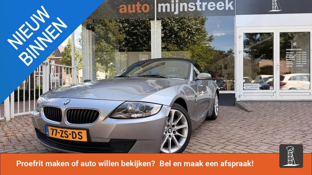 BMW Z4 Roadster 2.0i Anniversary | Dealer onderhouden | Hard, Auto's, BMW, 13 km/l, 4 cilinders, Handgeschakeld, 2 stoelen