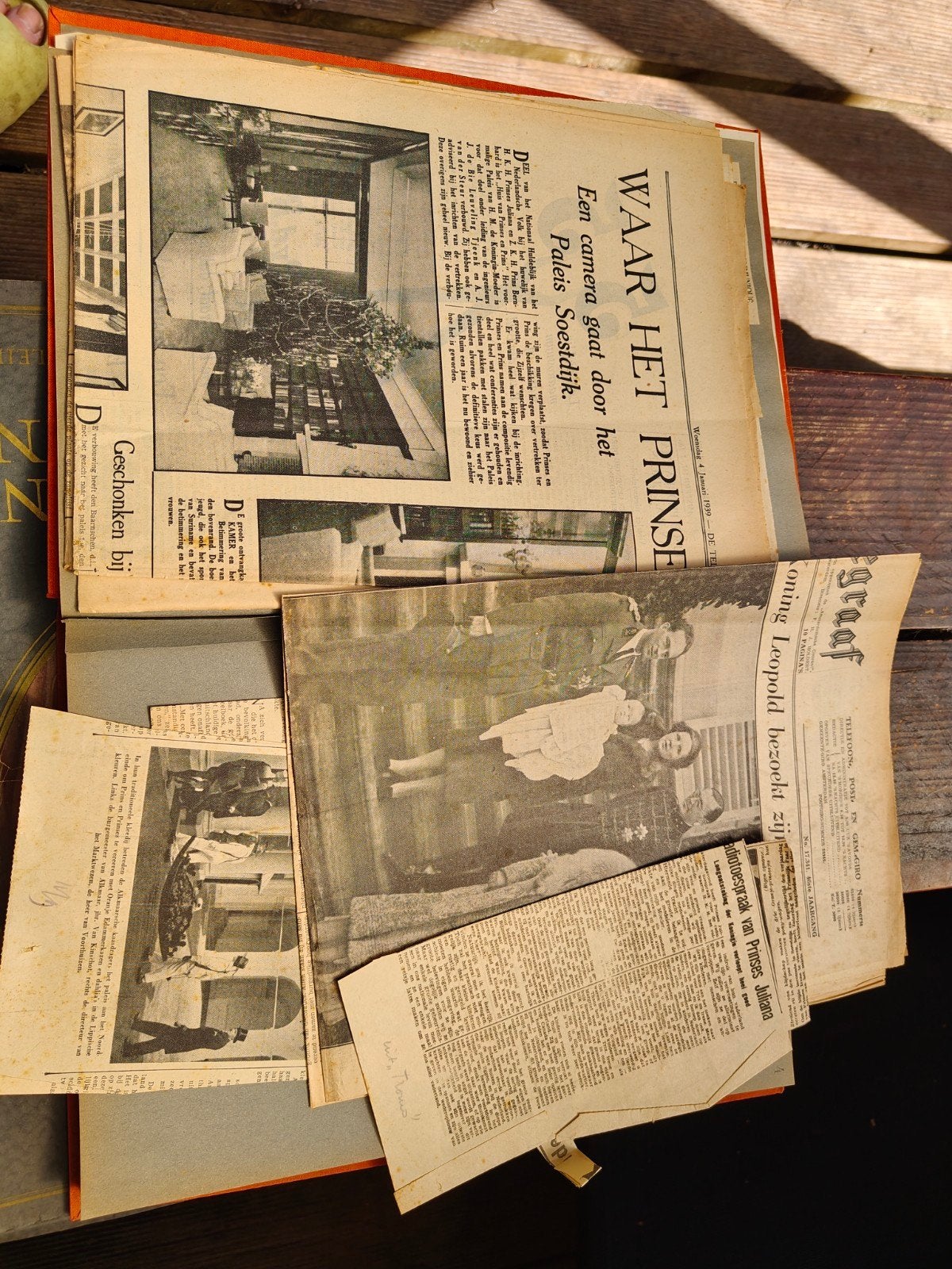 Verzameling tijdschriften en krantenartikelen vorige eeuw, Ophalen, Tijdschrift