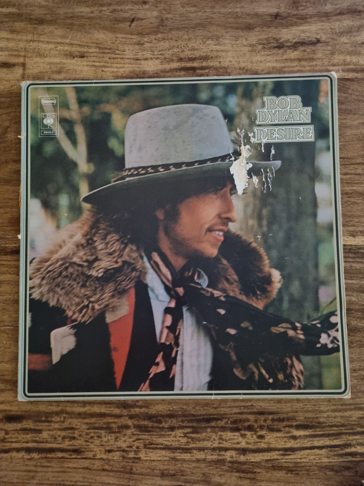 Bob Dylan - Desire LP (1975) - Pop/Rock Klassieker, LP, Gebruikt, Pop, Originele persing