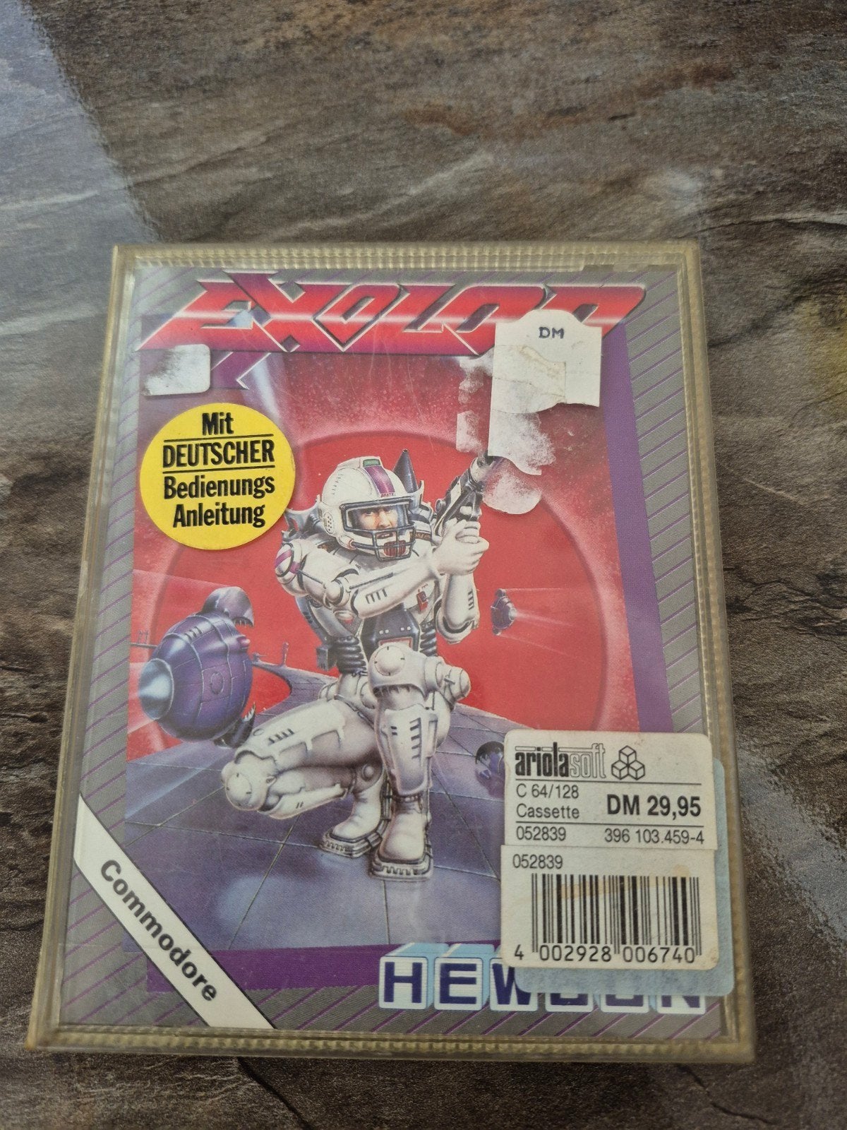 Exolon Commodore C64/128 Cassette, Spelcomputers en Games, Overige modellen, Ophalen of Verzenden, Zonder controller, Gebruikt