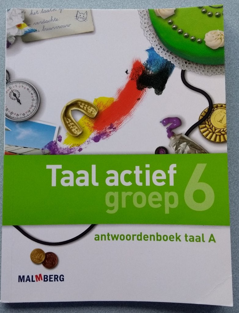 9789034568724 Taal actief 4, groep 6 Antwoordenboek Taal A, Verzenden, Zo goed als nieuw, Overige niveaus, Nederlands