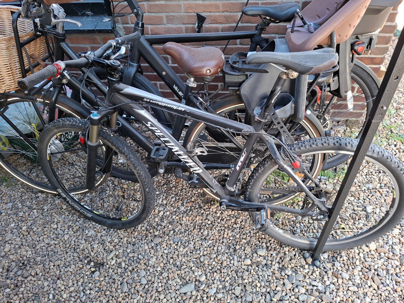 Specialized Stumpjumper Mountainbike, Ophalen