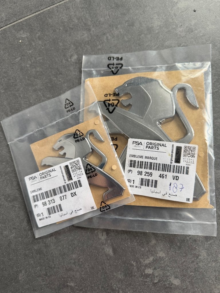 Peugeot Emblems voor 2008 of e2008, Ophalen of Verzenden, Nieuw