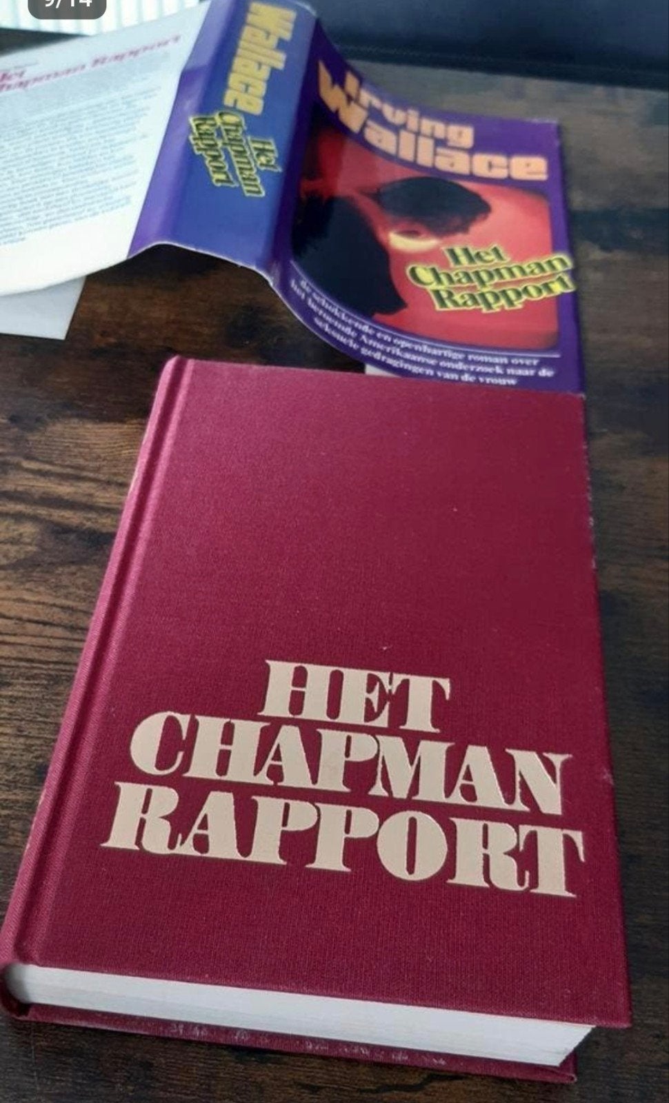Het Chapman Rapport - Irving Wallace (1960) gebonden roman, Ophalen of Verzenden