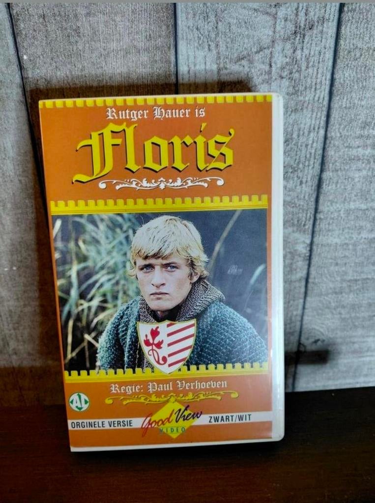 Floris deel 4 videoband. Rutger Hauer., Gebruikt, Alle leeftijden, Kinderprogramma's en -films, Overige typen