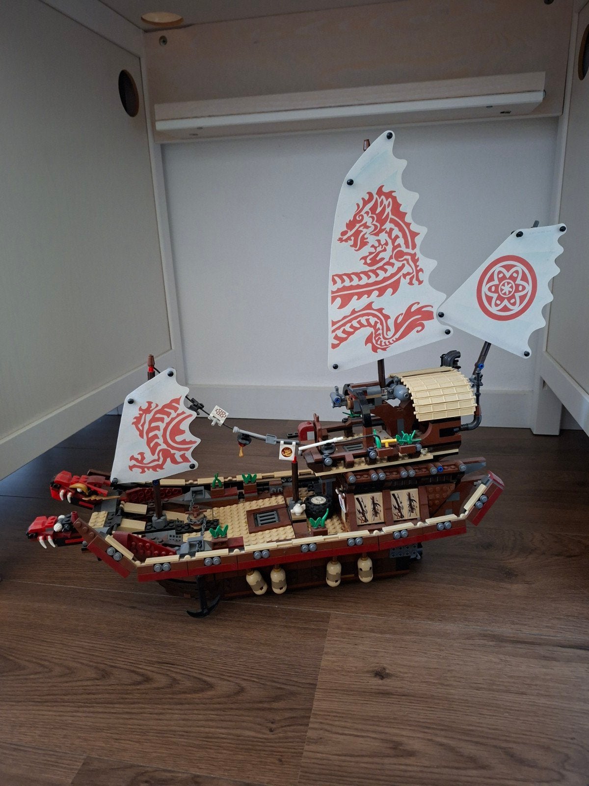 Lego Ninjago Destiny's Bounty Schip, Ophalen of Verzenden, Zo goed als nieuw, Overige merken