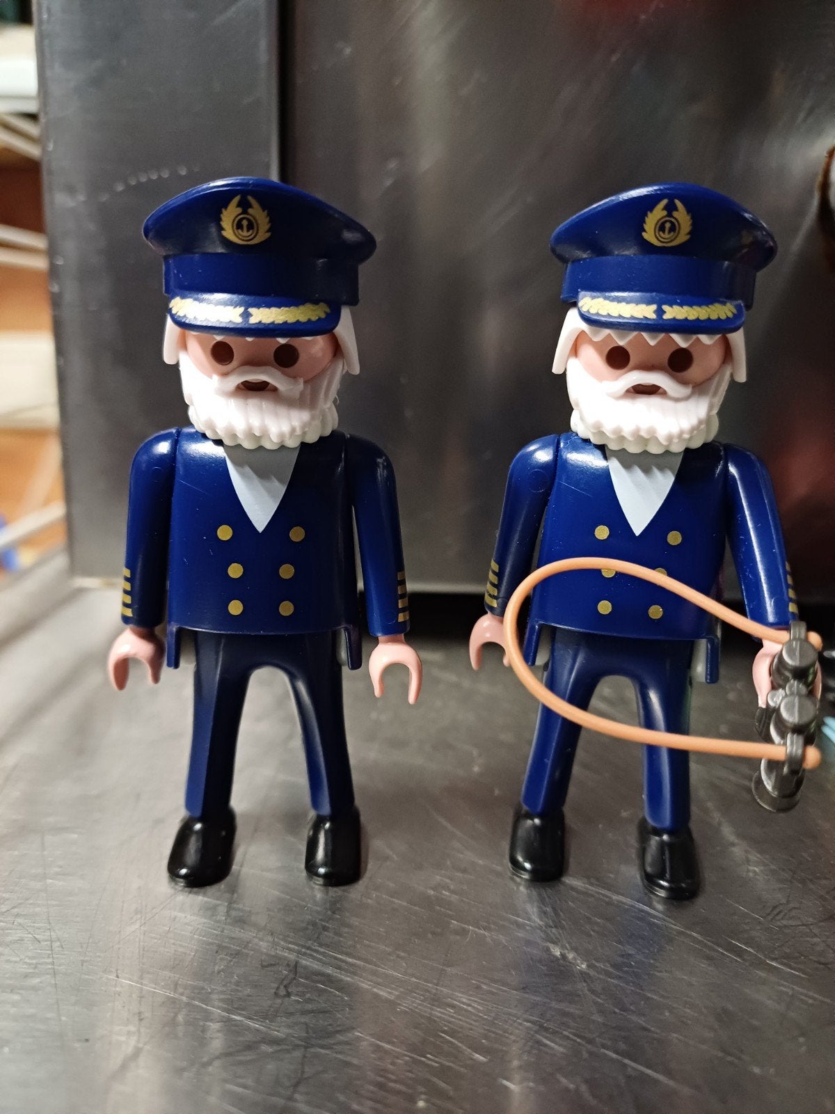 Playmobil Kapitein IGLO 2 stuks.  T.e.a.b., Kinderen en Baby's, Ophalen of Verzenden