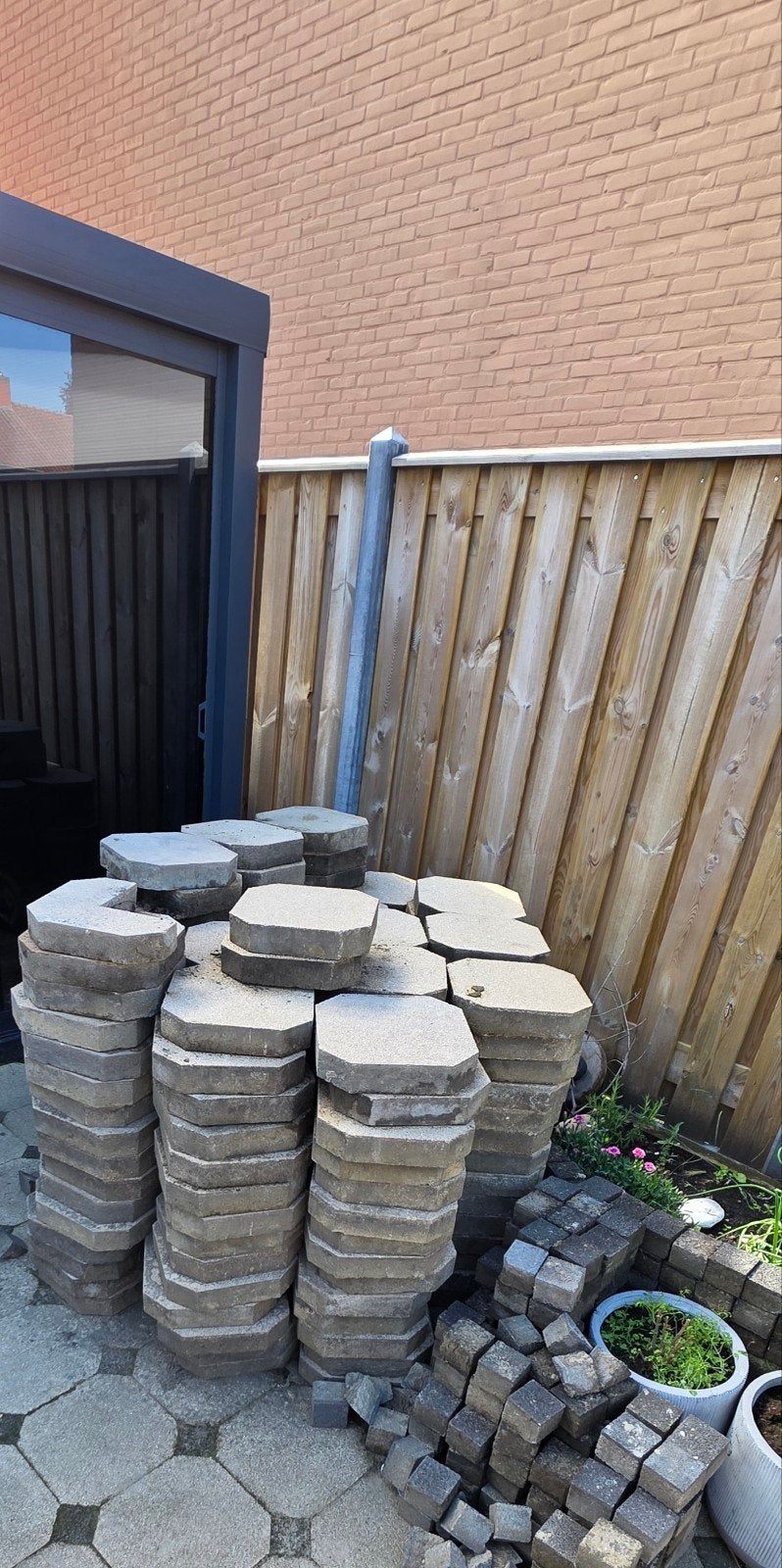 tegels 30cm30cm6cm, Ophalen, 20 tot 40 cm, Minder dan 5 m², 20 tot 40 cm