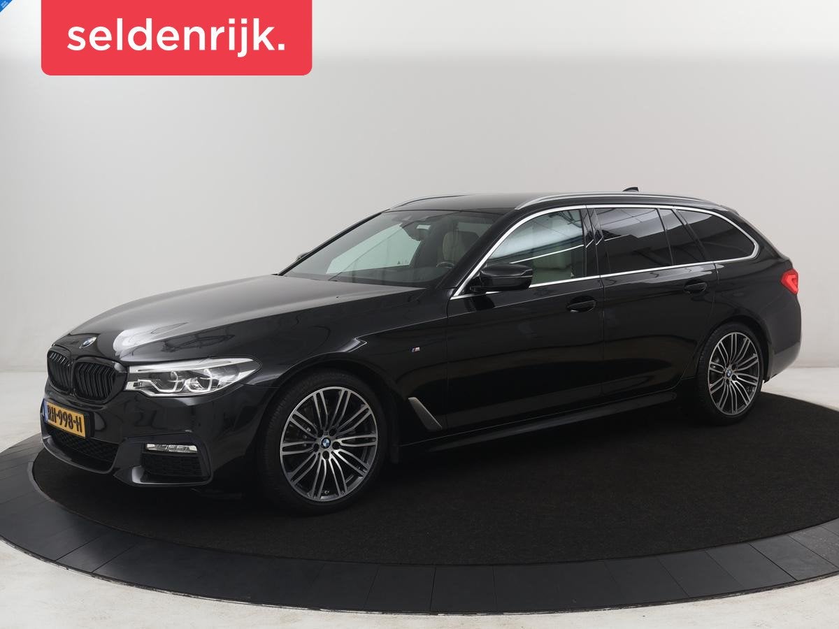 BMW 5-serie Touring 520i M-Sport High Executive | Leder | Me, Automaat, 1998 cc, Achterwielaandrijving, Gebruikt