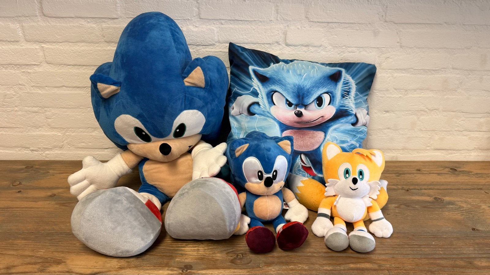Sonic the Hedgehog knuffels en lamp, Kinderen en Baby's, Ophalen, Overige merken, Overige karakters, Met licht