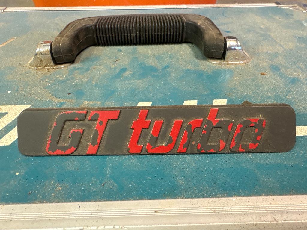 Renault 5 GT Turbo embleem logo oldtimer, Ophalen of Verzenden, Gebruikt, Renault