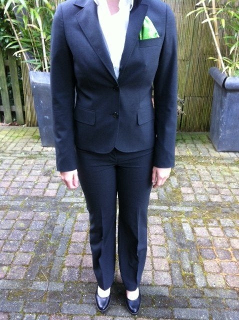 Dames kostuum Piet Zoomers ; maat blouse 38 , maat jas 38 ,, Kleding | Dames, Maat 38/40 (M), Kostuum of Pak, Ophalen of Verzenden