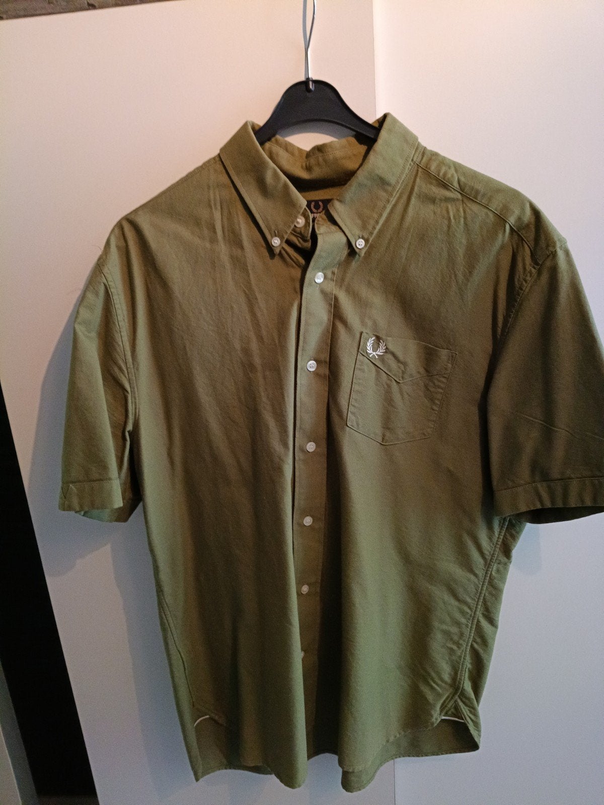 Fred Perry overhemd maat L, Kleding | Heren, T-shirts, Maat 52/54 (L), Ophalen of Verzenden, Zo goed als nieuw, Fred Perry