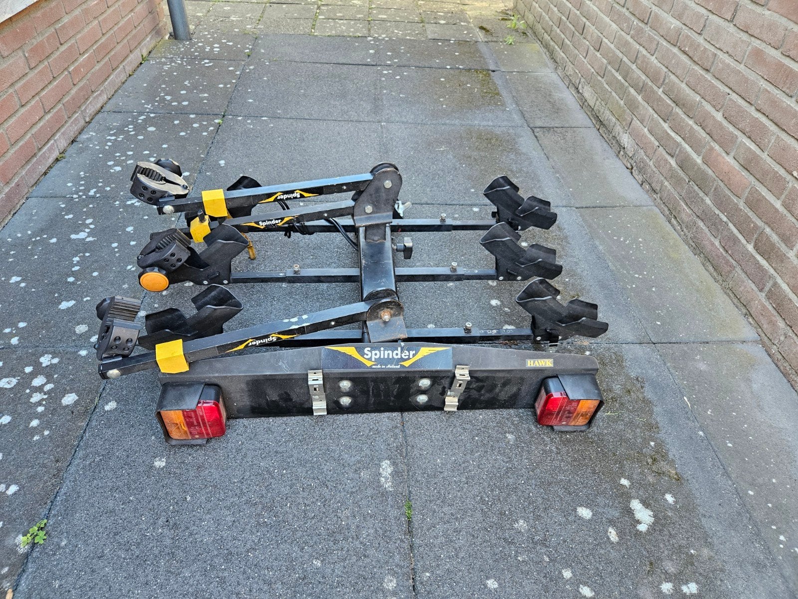 Spinder fietsendrager voor 3 fietsen, Ophalen, 3 fietsen of meer, Gebruikt, Trekhaakdrager