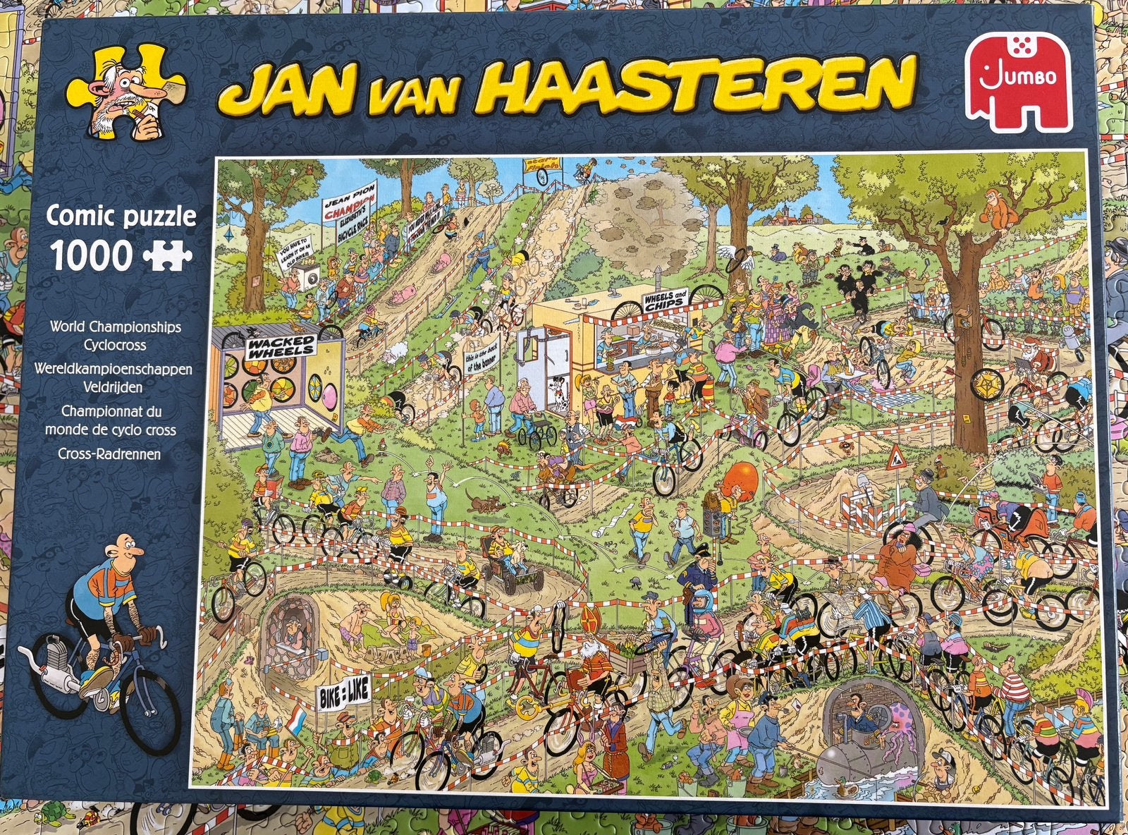 Jan van Haasteren 1000 stukjes, Ophalen, 500 t/m 1500 stukjes, Zo goed als nieuw