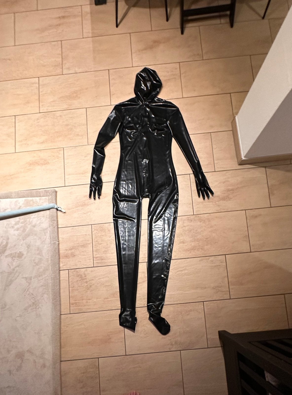 Full body Latex catsuit XL, Ophalen of Verzenden, Nieuw, Pak of Jurk