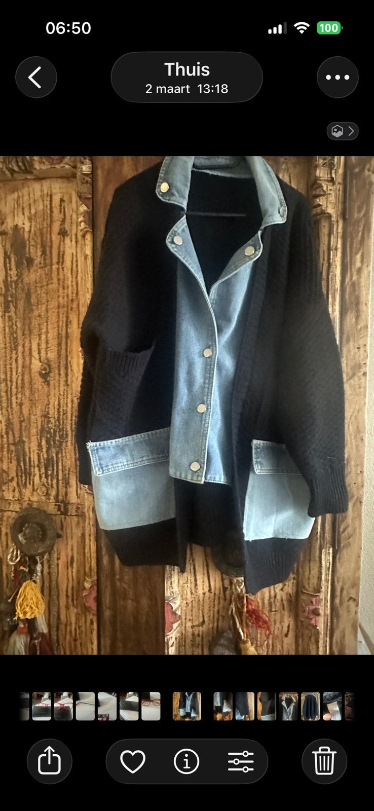 Vest met Jeans, Ophalen of Verzenden, Nieuw, Blauw