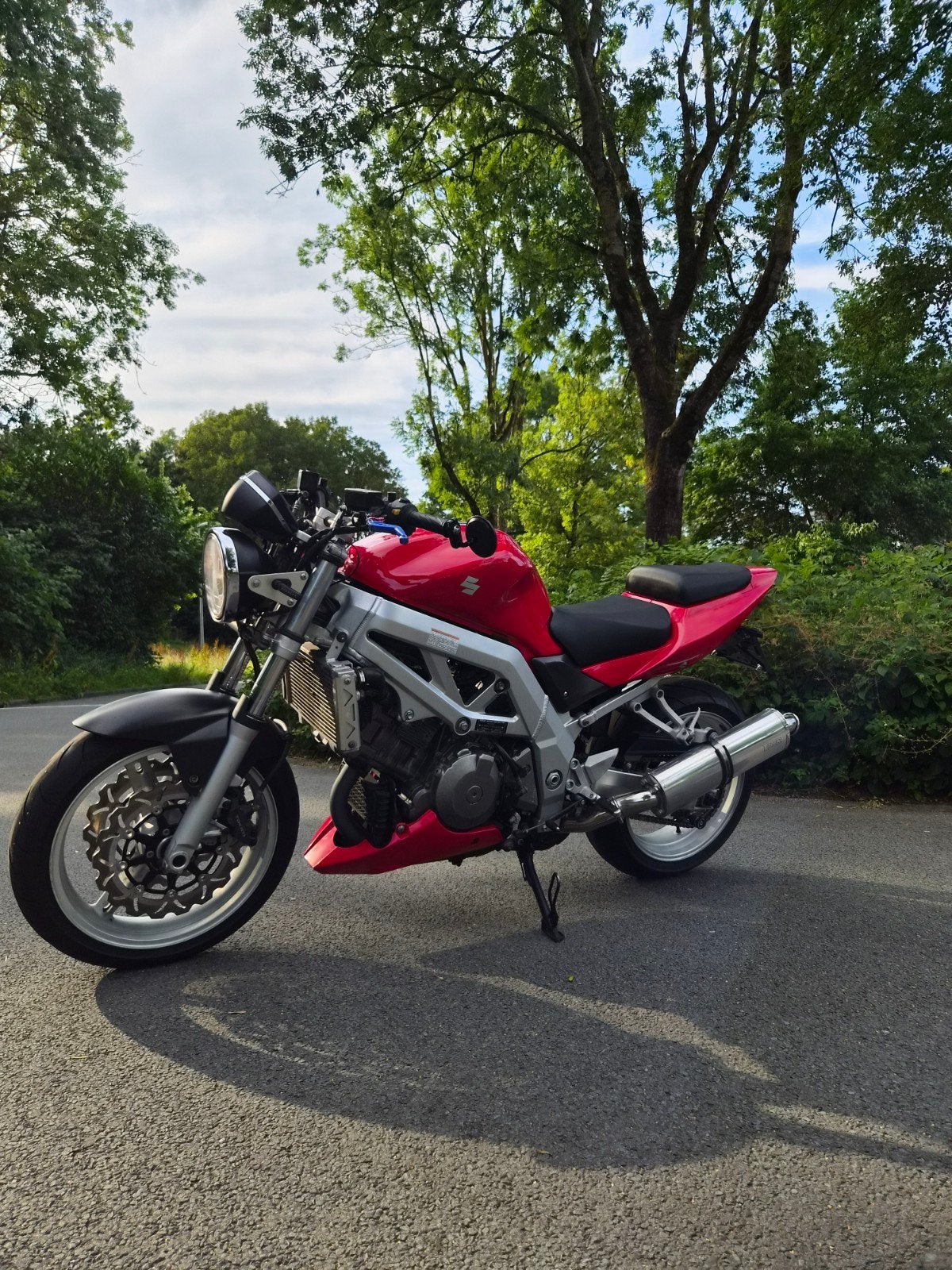 suzuki SV1000N, Ophalen