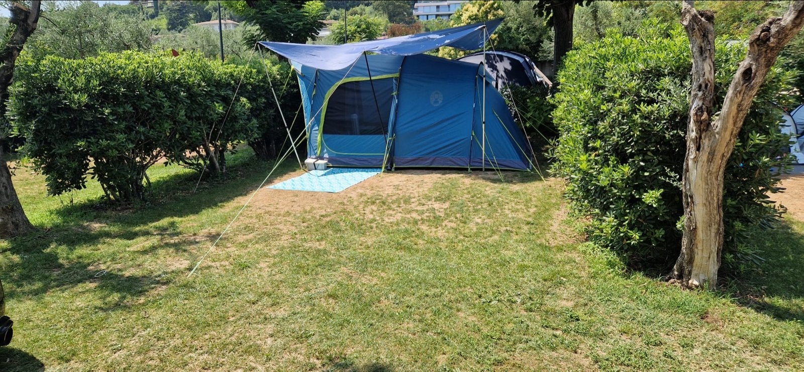 Coleman Aspen 4L BlackOut tent - 4 persoons, Ophalen, Zo goed als nieuw, Tot en met 4