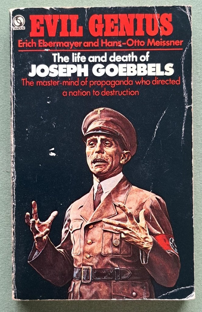 The life and death of Joseph Goebbels door Ebermayer, Meissner & Meissner, Ophalen of Verzenden, Overige onderwerpen, Tweede Wereldoorlog