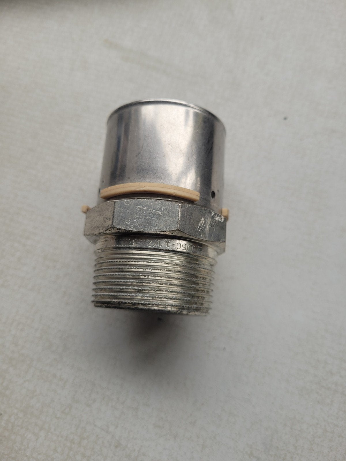 Uponor 50mm puntstuk naar 1 1/2", Overige materialen, Overige typen, Nieuw, Ophalen of Verzenden