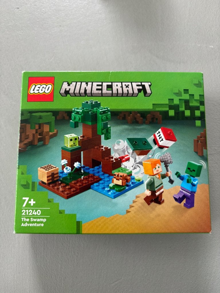 Lego Minecraft moeras set, Ophalen, Gebruikt, Minecraft, Lego